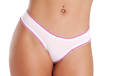 TANGA MICROFIBRA CONFECCIONADA MICROFIBRA, REBATIDA EM ELÁSTICO, CORES DO ELÁSTICO PODEM VARIAR.SIMPLES E ÓTIMA PARA O DIA-A-DIA. 