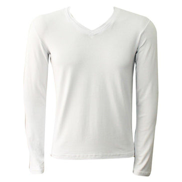 Camiseta confeccionada em viscose e elastano, para garantir a qualidade da peça. Lisa, manga curta, gola V dupla, acabamento em costura no tom e diversas... 