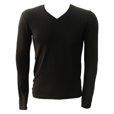 Camiseta confeccionada em viscose e elastano, para garantir a qualidade da peça. Lisa, manga curta, gola V dupla, acabamento em costura no tom e diversas... 