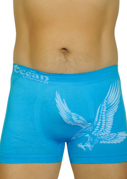 Cueca Boxer Masculina Adulto sem costura , kit composto por 6 peças do mesmo tamanho com cores variadas. Cueca ideal para o uso no dia... 