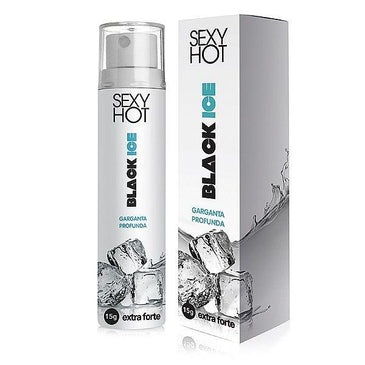 Garganta Profunda - Black Ice - Spray  Gel Aromatizado Comestível. O Garganta profunda Black Ice Unindo novamente duas funções incríveis e perfeitas para um sexo oral inesquecível: A refrescância de uma... 