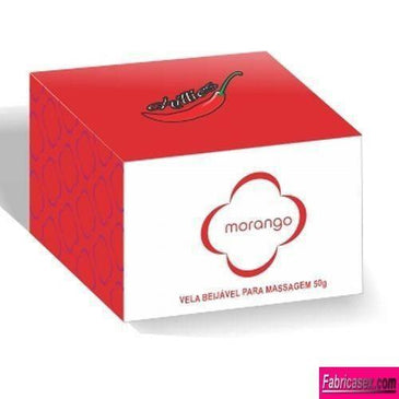 Vela Beijável Morango Chillies 50g        Utrapasse todas as barreiras através de um leve frescor, basta ascender a vela e deixa-la derreter por pelo... 