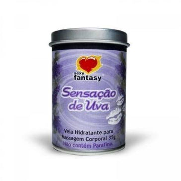 Vela sensual para massagem afrodisíaca passar sobre a pele para hidratação derrame o óleo derretido sobre a pele e espalhe no corpo até total absorção... 