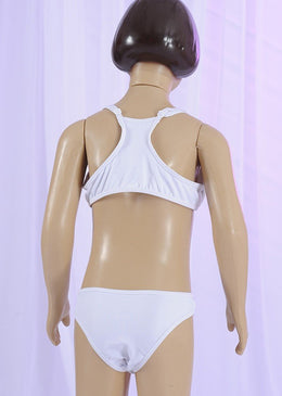 Conjunto Juvenil de Romantic Estampada 203 Conjunto juvenil de romantic estampada e lisa. O soutien é de romantic estampada no bojo e o restante de... 