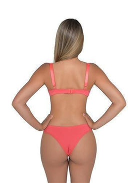 Conjunto Lingerie com bojo confeccionada em microfibra lisa Super confortável. O soutien tem detalhe de fita de cetim no bojo e renda sobreposta que deixa... 
