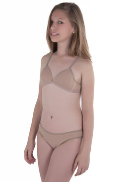 CONJUNTO TEEN DE MICROFIBRA COM BOJO TRIÂNGULO, SOUTIEN LISO E CALCINHA ESTAMPADA.COMPOSIÇÃO: 82% POLIAMIDA 18% ELASTANO, FORRO 100% ALGODÃO, FORRO DO BOJO 100% POLIESTER  