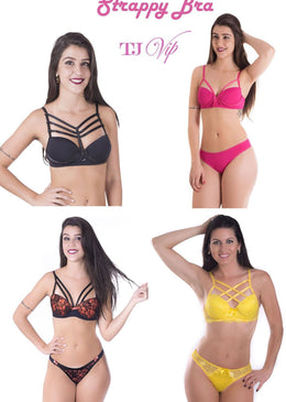 Kit composto por 4 produtos, sendo um  modelo de cada apresentado  em cores e tamanhos variados, dentro da grade P, M e G para agregar... 