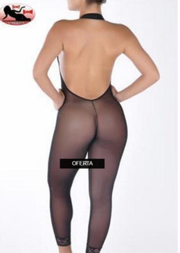 Tamanho ùnicoconfeccionado em tule com ótima eslasticidade esta peça desenha o corpo da mulher, e melhor sem esconder nada. Super sensual e provocante  
