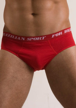 Cueca Adulto de Malha 8001 Detalhes do Produto Cueca adulto de malha com elástico de 25mm no cós, elástico embutido na perna de 5mm, costura... 
