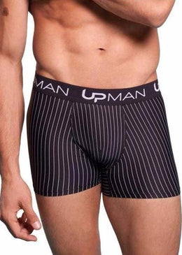 Conforto e qualidade que você merece! Cueca boxer confeccionada em microfibra listrada , tecido super macio e confortável. O modelo possui elástico exposto na cintura... 