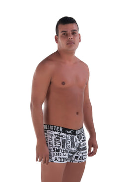 Cueca Boxer com elástico bordado de 4cm na cintura.PRODUTO COM FRENTE FORRADA EM MALHA, PROPORCIONANDO MAIOR CONFORTO AO USAR Composição: 90% Poliamida, 10% Elastano, Forro 100%... 