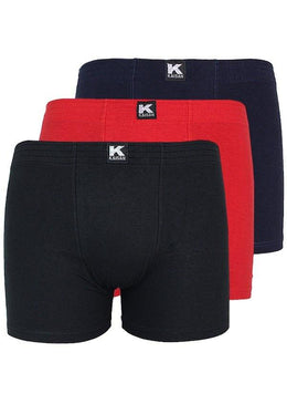 Kit com 3 Cuecas Boxer 221 - Cotton                                   ... 
