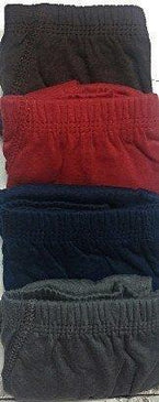 KIT COM 4 CUECAS SLIP 100% ALGODÃO. CORES:CINZA, AZUL MARINHO, VERMELHA, MARROM100% ALGODÃO.                            ... 