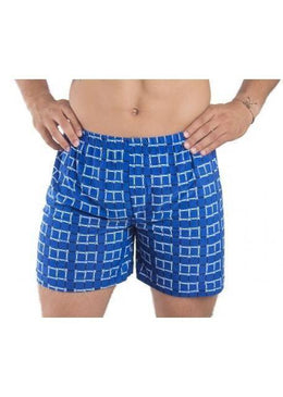 Cueca samba-canção feita em liganete, ideal para aqueles homens que preferem dormir sem camisa. Bem levinho e confortável! 