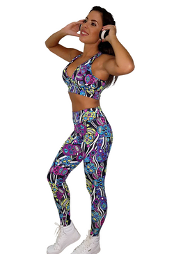 Calça Legging confeccionada em Supplex Poliamida Fitness com fio de elastano da marca Lycra Original de alta qualidade para academia e para o uso no seu dia a dia! Tecido em Supplex... 