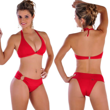 Biquíni modelo básico, sem bojo, calcinha básica com detalhe na lateral, super confortável!Modelagem foi desenvolvida, para valorizar ainda mais a silhueta feminina. 