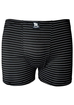 Cuecas Boxer Microfibra - Risca de Giz 232 (Avulsa Preta) AA                             ... 