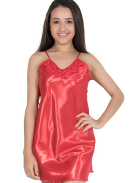 Sinta-se linda, confortável e sexy! A combinação da renda com o cetim faz com que essa peça seja apaixonante!Confeccionada em tecido cetim, confortável e com... 