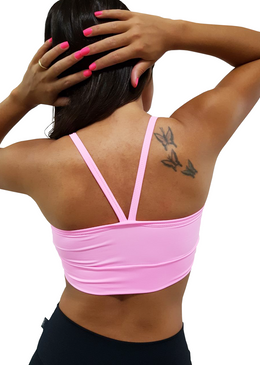 Top Fitness com Bojo Removível confeccionado em Supplex Poliamida Fitness com fio de elastano da marca Lycra Original de alta qualidade para academia e para o uso no seu dia... 