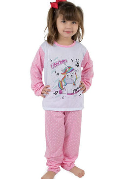 O pijama longo infantil em malha é um conjunto super confortável, que proporcionará excelentes noites de sonos para as pequenas.As famosas bolinhas, não podem faltar... 