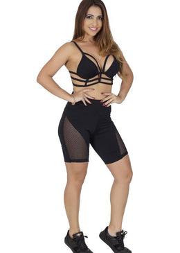 A Bermuda Active Tule é uma ótima escolha para quem quer se sentir fresquinha e confortável durante o exercício físico sem deixar de estar sempre... 