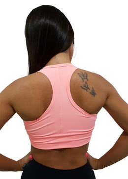Top Fitness confeccionado em Supplex Poliamida Fitness com fio de elastano da marca Lycra Original de alta qualidade para academia e para o uso no seu dia a dia! Tecido em... 