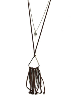 
Colar de Couro Marron desejado para você que quer arrasar no look. 