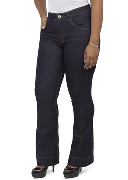 
Calça Feminina


Modelo Flare
Cintura Alta

Marca: Dinho´s Jeans

Tecido: Jeans

Composição: 78,5% Algodão 20% Poliester 1,5%Elastano 
Modelo veste tamanho: 40
 