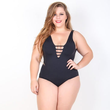 Body Plus Size confeccionado em poliamida na cor preta. Tecido com ótima elasticidade.Não possui bojo.  Marca: Carioca Fit Composição: 90% Poliamida e 10% Elastano       ... 