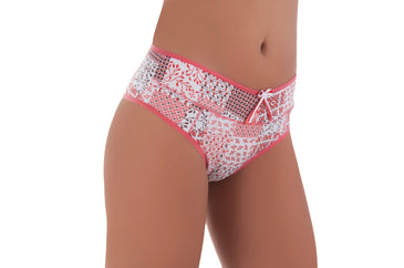 Linda calça em microfibra estampadaDESCRIÇÃO DO PRODUTO Calça em microfibra estampada. Com cores alegres e delicadas que deixa a lingerie mais leve além de dar todo... 