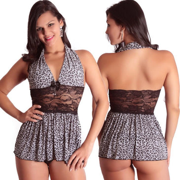 Camisola LorenaCamisola romântica e sensual,  liganete  e renda desenvolvida para ajustar-se o corpo da mulher com um leve caimento, valorizando sua silhueta e colo!! Com corpo... 