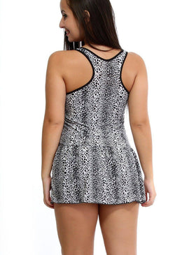 Camisola em Liganet estampada costa nadador. 