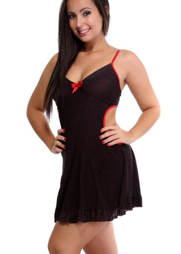 Camisola sexy em liganet estampada. 