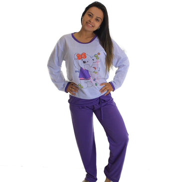 Somos uma fábrica de produtos, esse é o nosso pijama longo feminino com um excelente preço e de alta qualidade com muito conforto, produto feito... 