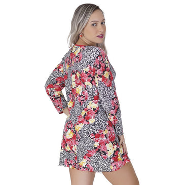 kit de 5 Camisolas manga longa, em liganete importada, muito confortável, durável e sensual. O Kit vem com a grade de tamanhos que você escolhe,... 