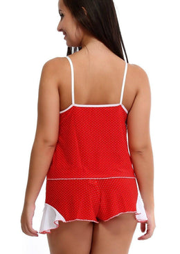 Short Doll Estampado com detalhe em Tule 