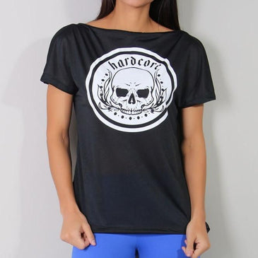 Blusa feminina fitness com decote e elástico nas costas fabricado em dry fit de poliéster. Marca: Carioca Fit Composição: 100% Poliéster  