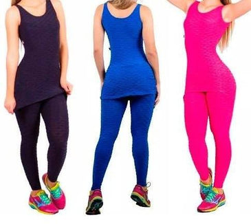 > Indicado para exercícios e atividades aeróbicas.> Tecido: Bolha, confortável, flexível, lindíssimo e se ajusta no corpo. > Cós Alto, cintura mediana-alta, proporcinando melhor aderência a cintura... 