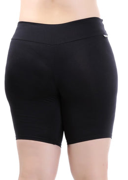 Bermuda Fitness Legging Plus Size, para você que é antenada em moda fitness e super na moda, as tiras é a última tendência. Use e... 