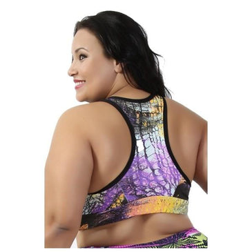  TOP FITNESS PLUS SIZE .Lindo Top Plus Size . top com recortes, viés cores mistas combinando com a estampa,T0p uma tendência que veio pra ficar... 