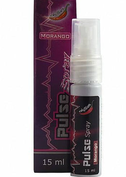 Pulse  Morango 15gMODO DE USAR:Espirre a quantidade desejada no local e massageiedelicadamente. INGREDIENTS:Aqua Glycerin Propylene Glycol  Phenoxyethanol Methylparaben EthylparabenPropylparaben Butylparaben IsobutylparabenAcmella Olearacea Flavor CI 75470. Orientação ao... 