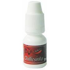 Chilliesinha Em Gotas reúne os segredos da cosmética oriental.Para o homem - Retarda a ejaculação, excita e aquece.Para a mulher - Aumenta a circulação sanguinea do... 