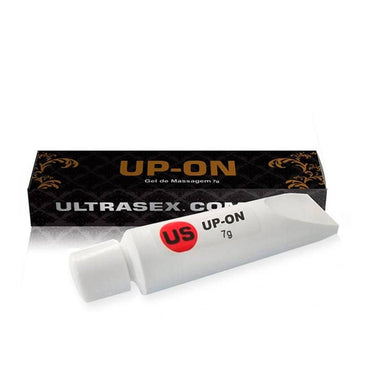 Gel Retardante UP - ON 7g. - Prolonga o Prazer O Gel Retardante Masculino UP-ON 7 g.- foi especialmente desenvolvido para massagem sensuais. Uma vez... 