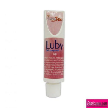 LUBY GEL CORPORAL LOVESEX 6 GR Lubrificante Íntimo Luby é neutro a base de água. Unissex. Pode ser usado com preservativos não causa reações alérgicas e... 