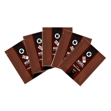 Para Sexo Oral . Caixa com 5 unidades - Sache 5 ml. Hot!!!!- Sensação de Aquecimento - Suas Clientes vão AMAR .......com delicioso sabor de ChocolateNa sua... 