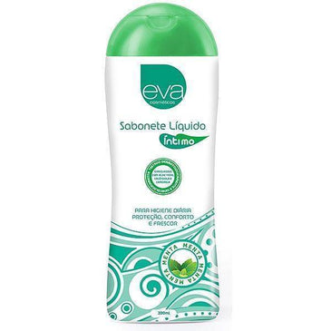 Sabonete Líquido Íntimo - 200ml Aromas - Maça Verde - Morango - Menta  O Sabonete Líquido  Eva Cosméticos protege e cuida da sua área íntima deixando você com a... 