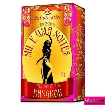 GEL ADSTRINGENTE BANGKOK 6G SOFISTICATTO Fórmula com ativos especiais naturais. Provoca a contração dos poros levando a sensação de estreitamento do canal vaginal gerando uma certa... 