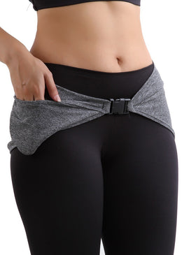 Tapa bumbum confeccionado em suplex. Com bolso para você poder deixar suas coisas de maior valor bem próximo à você.Composição: 92% Poliéster 8% Elastano  