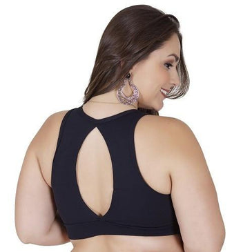 FABRICAÇÃO PRÓPRIA - PRONTA ENTREGA EXCELÊNCIA EM QUALIDADE!DESCRIÇÃO DO PRODUTO: Top fitness confeccionado em poliamida e elastano. Super despojado, oferecendo sustentação e conforto para seus... 