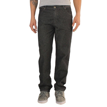 100 % algodão Calça masculina Tradicional AzulCalça confeccionada em tecido jeans. Possui fechamento por botão e zíper no entremeio, bolsos na frente e atrás, bolsinho porta... 